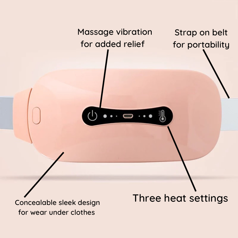 Portable Massaging Heating Pad